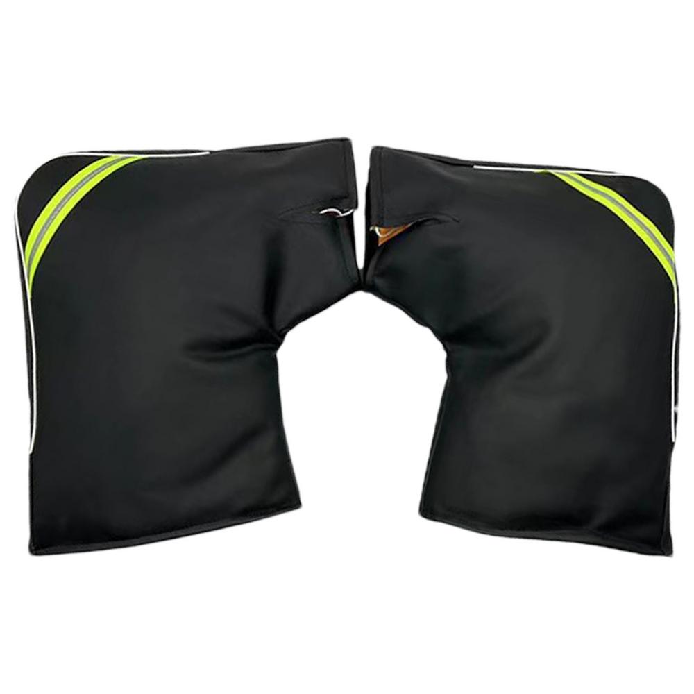 

Handlebar Warm Mittens Waterproof Motorcycle Handlebar Warm Mitts Electric Cargo Tricycle Handlebar Muffs Windproof For чорний
