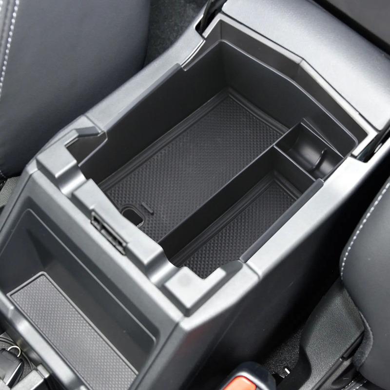 Für Subaru Forester 2024 2025 Organizer Armlehnenbox Aufbewahrungsschale Platte Mittelkonsolenhalter Behälter Innenzubehör
