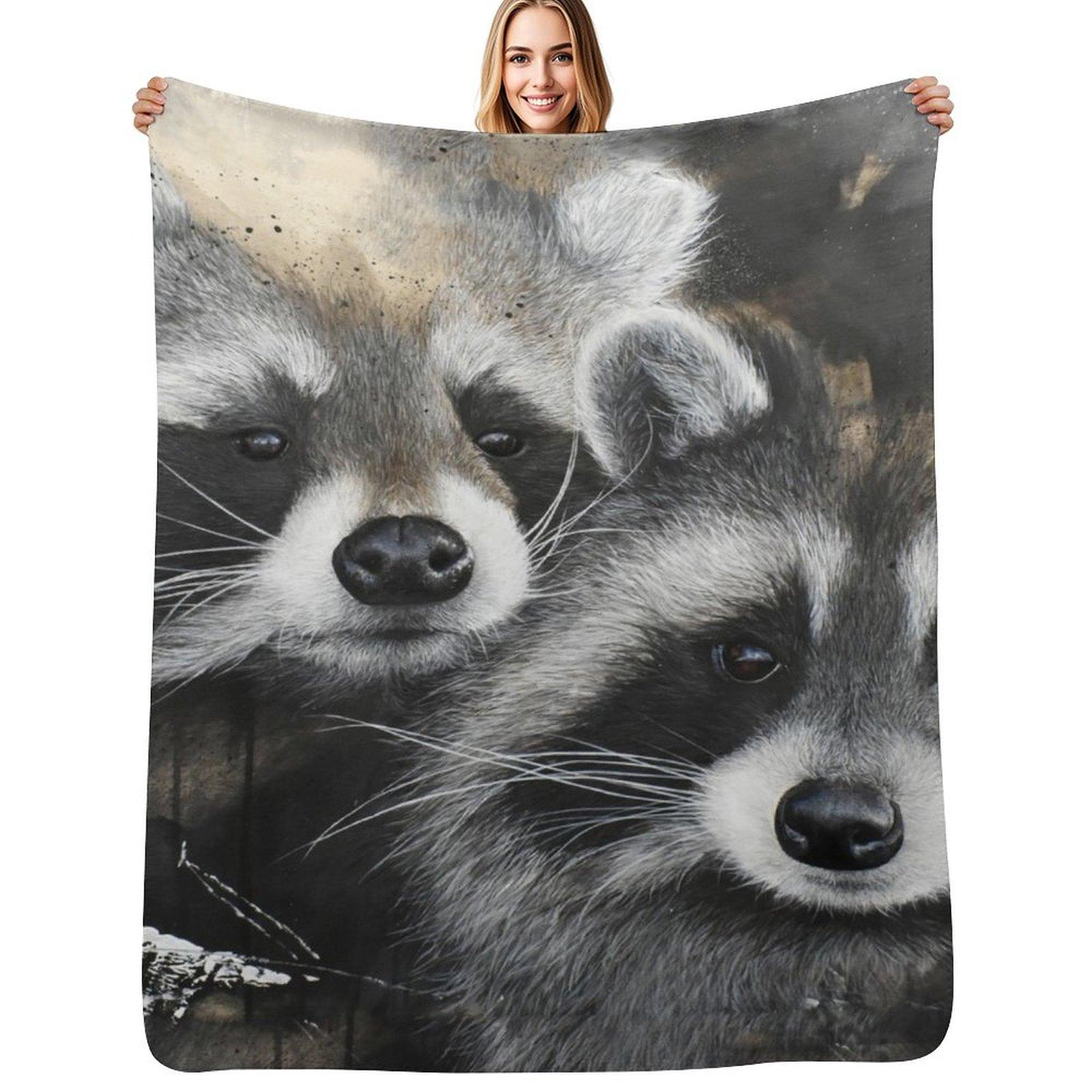 We found each other in the dark Throw Blanket Warm Accent Blanket for Living Room Decoration Size: 75*100cm, Weight: 230 GSM