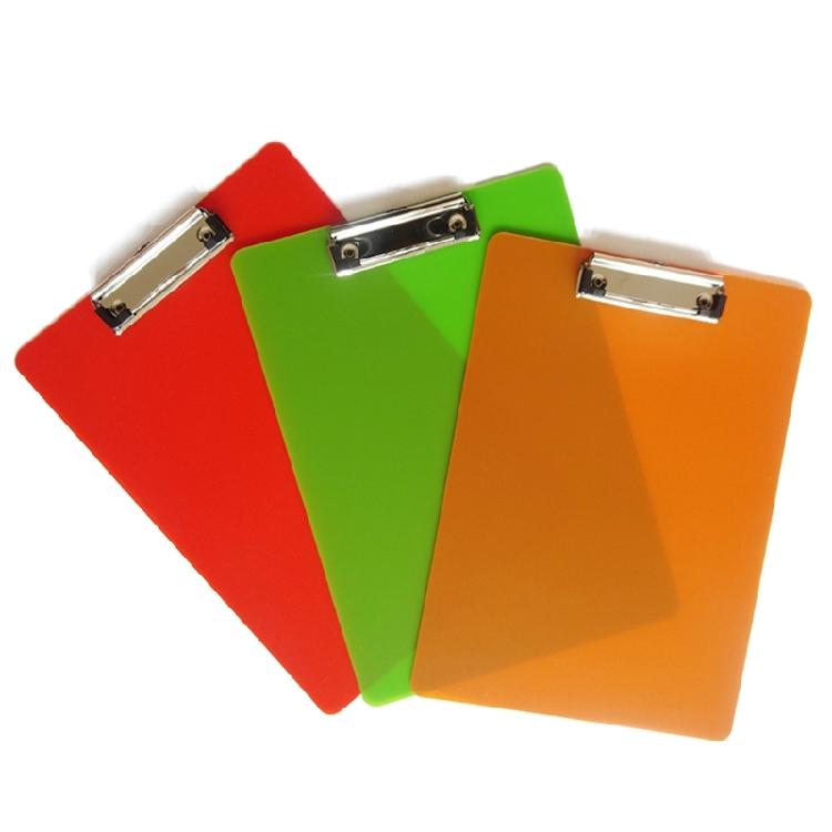 2 Pcs Writing Board Small Clipboard Document Clipboard Plastic Clipboards Hanging Clipboard