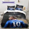 Cole Palmer Star Bettwäsche Steppdecke Set Bettbezug Kissenbezug Heimdekoration Geburtstagsgeschenk (1 Bettbezug + 2 Kissenbezüge, ohne Füllung)