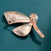 Brosche Großer Schmetterling aus Emaille im koreanischen Stil, Femininer Anti-Blend-Anstecker, Personalisierte Perlenbrosche, Anzugaccessoire