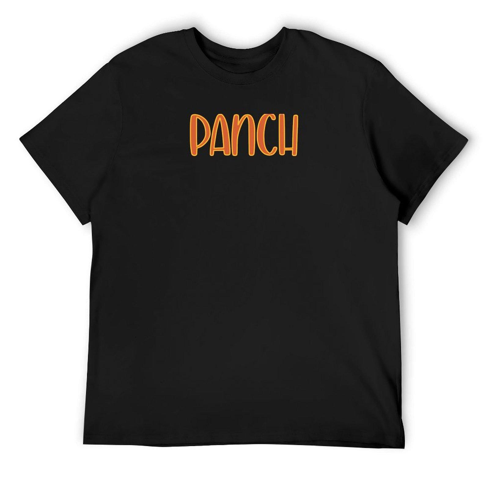 

Panch T-Shirt anime clothes graphic tee shirt blanks for a boy mens fashion 4XL