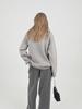 Chaenseseunoi Modal Knit Half Zip-Up (Gray)