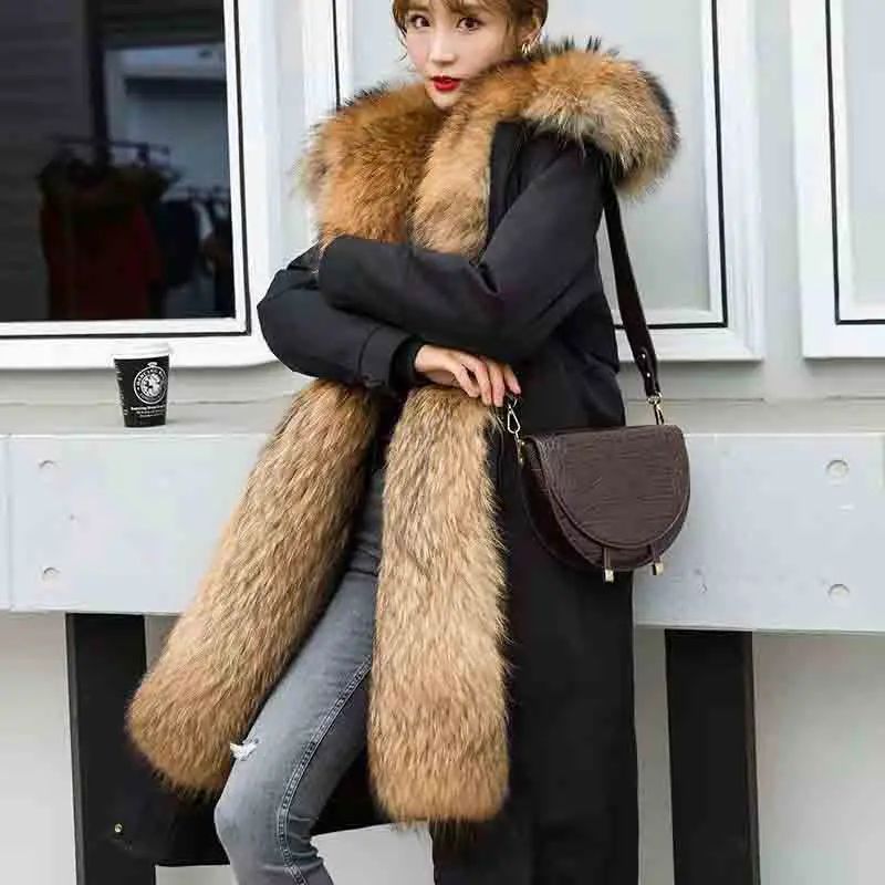 Women`s Puffy Jacket Snow Warm Jacket