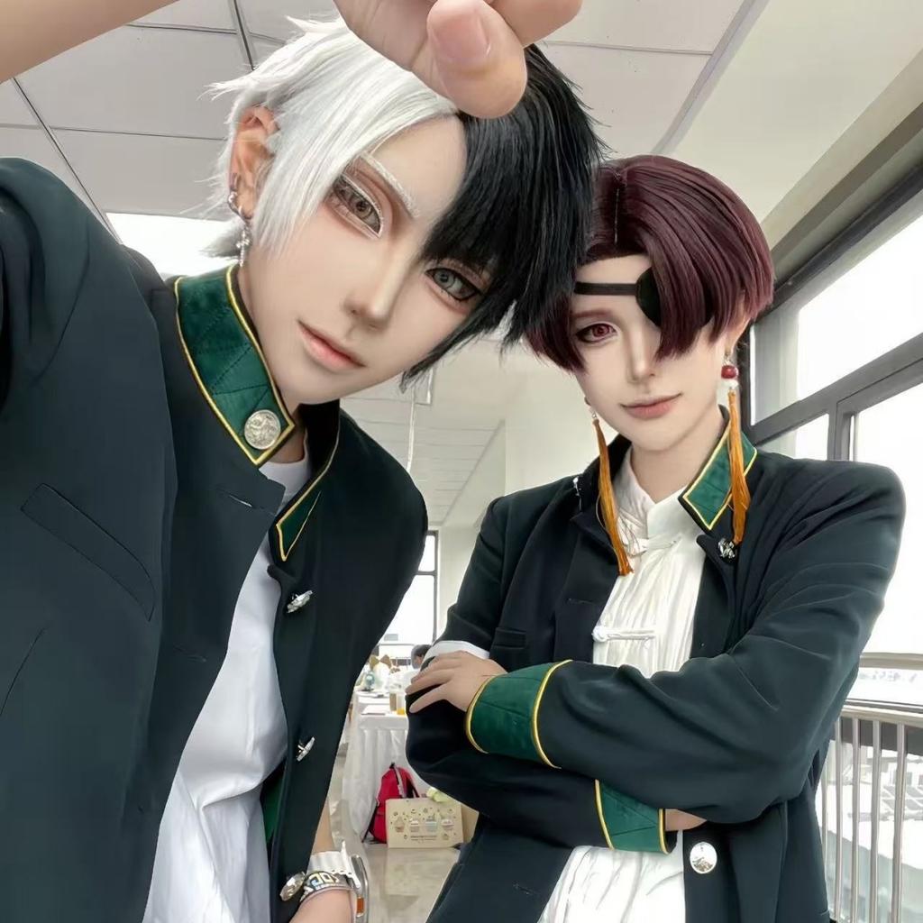 Anime Cosplay Costume Wind Breaker Uniform Wig Halloween Costumes Game High Quality Roleplay Outfit for Men and Women Hot Sale