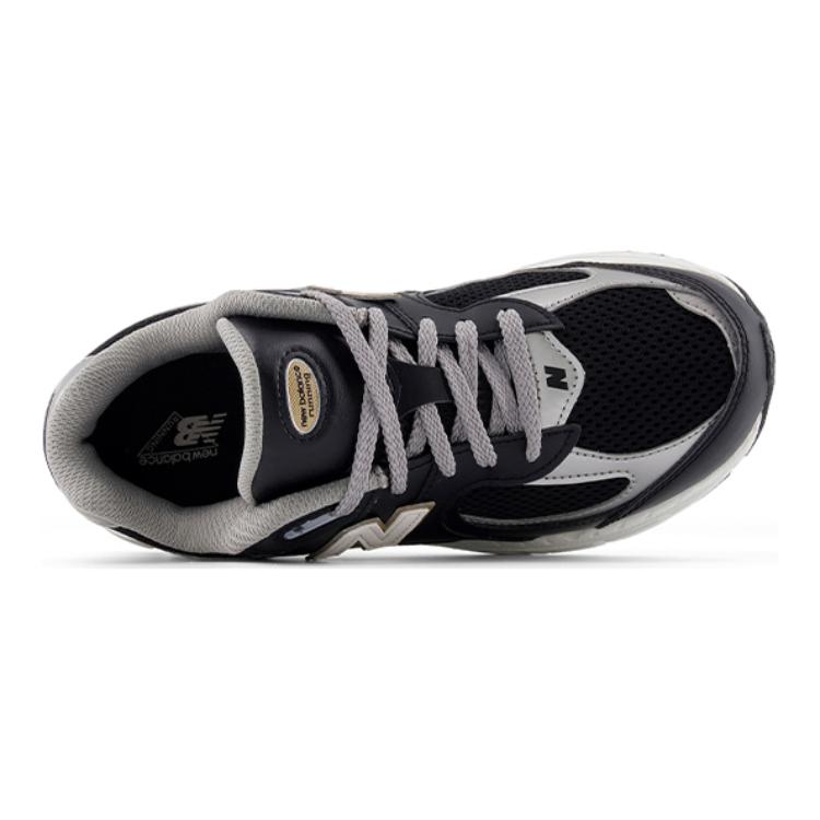 New Balance 2002R Big Kid Black Sea Salt Gold Kids Sneakers Gold-Metallic GC2002PO