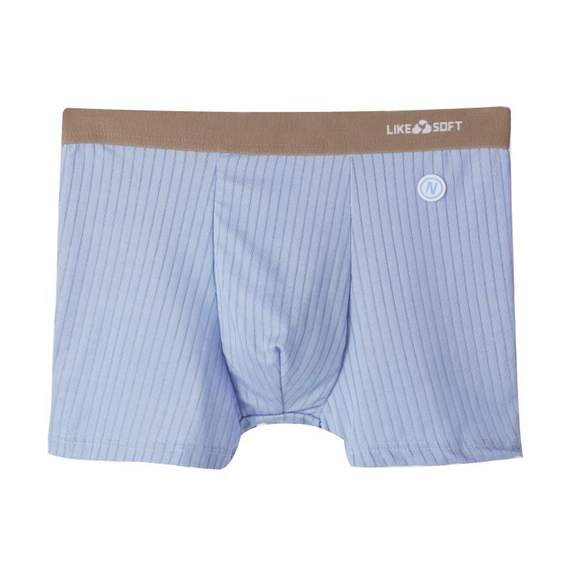 Men's Striped Boxer Shorts Underwear Sexy Underpants Man Homme U Convex Shorts Lingerie Boxershorts Panties