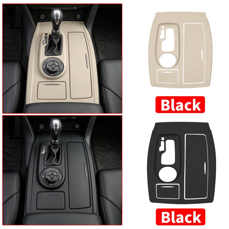 For Nissan Patrol Y62 2010- Gear Shift Silicone Protective Cover Center Console Panel Interior Accessories Upgrade