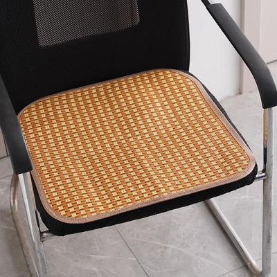 Rattan Anti-Slip Ice Silk Seat Cushion – Cool, Breathable Summer Mat for Office or Car Chairs