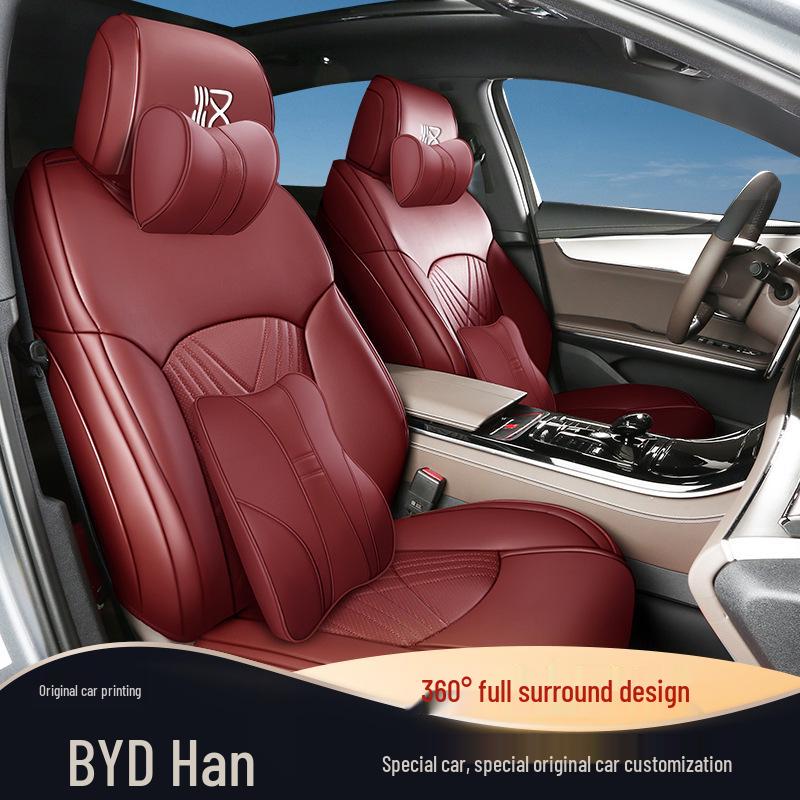 BYD Han Car Seat Cushion Cover - All-Season, Full Surround, Universal Fit