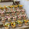 Handwoven Lace Fruit Basket  Home Decoration /Restaurant Serving Tabletop Display