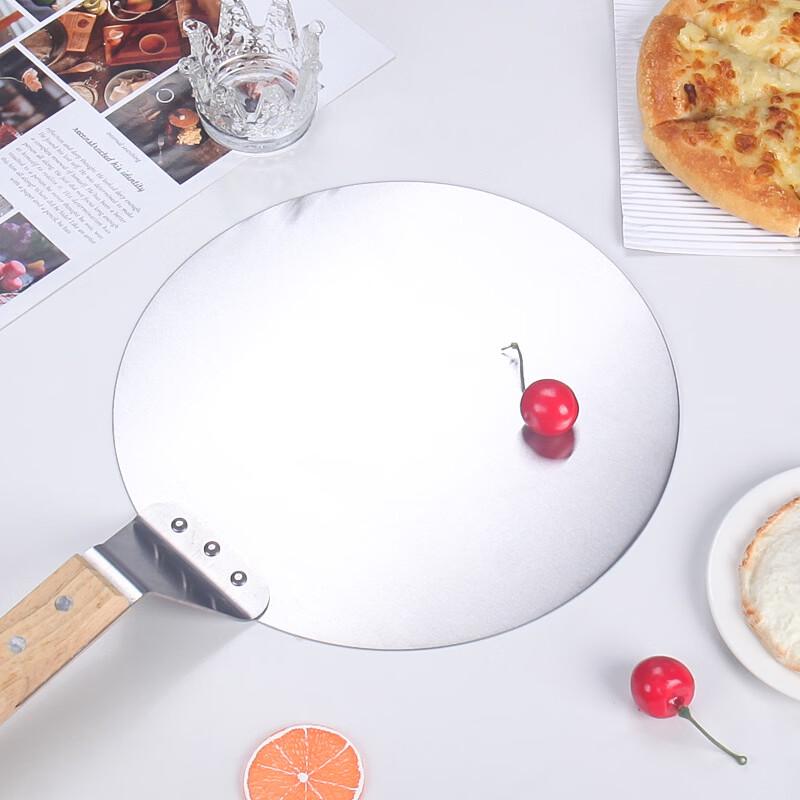 MDNG Stainless Steel Wood Handle Pizza Peel
