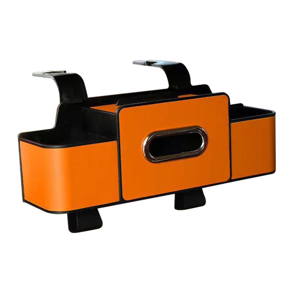 Car Seat Backrest Storage Box Holder,Multi Functional Car Tissue Box,Car Interior Seat Back Organizer For Vehicle Headrests