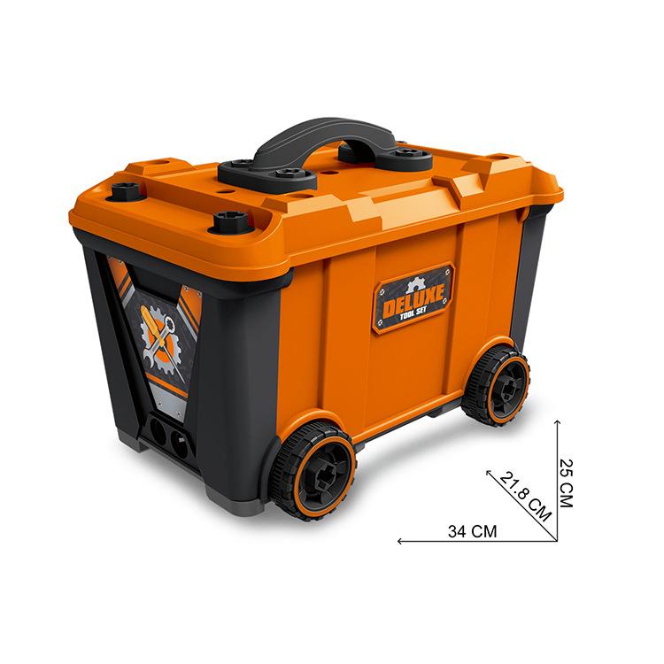 Large Tool Box DIY Kit Workshop Screwdriver 65El