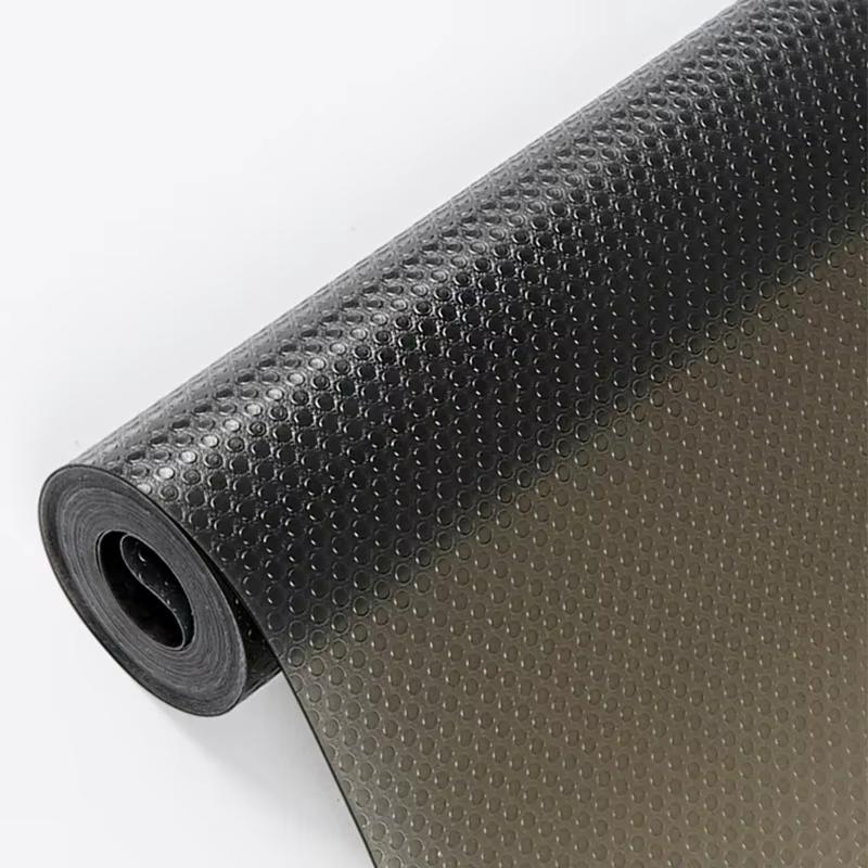 

1PC 3meters/5m Reusable Drawer Liners Washable Non-slip Placemats Kitchen Cabinet Mats Refrigerator Non-slip Liners Shelf Paper 30cmx3m чорний