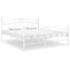 Day and Night - Day and Night Bed Frame Without Mattress White Metal 160x200 Cm