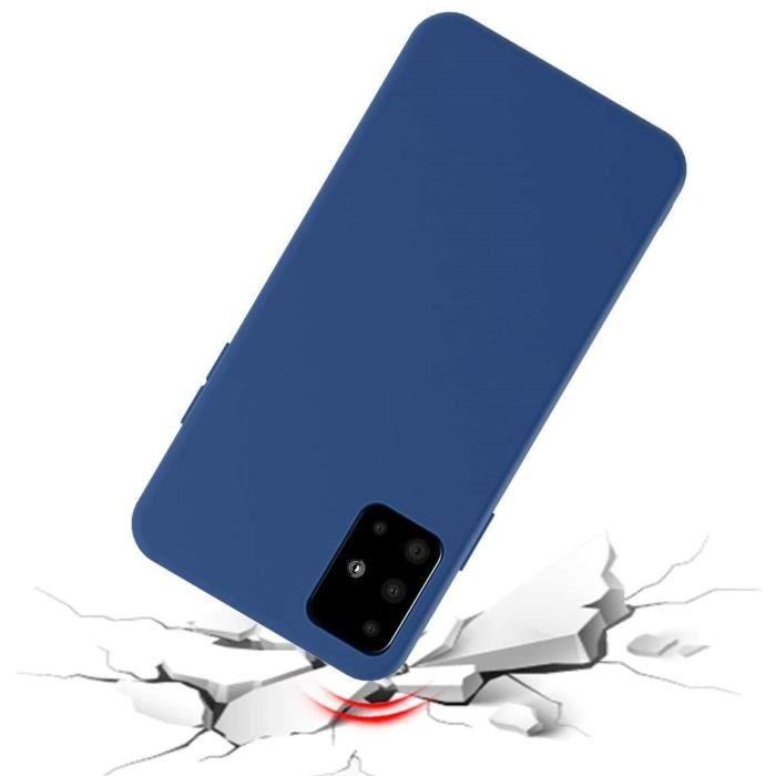 Coque de protection - Toproduits® - Samsung Galaxy A02S - Souple - Verre trempé - Bords noirs