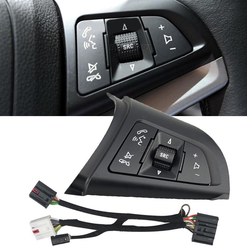 Multifunction Steering Wheel Button Bluetooth Audio Cruise Speed Control For Chevrolet Cruze Mai Rui Bao Cruise Control Switch