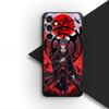 Narutos Akatsuki Itachi Uchiha Silicone Cover for Apple iPhone 17 Pro XS Max Air XR 6 Plus X 5 + SE 2022 SE2 6+ Coque Phone Case