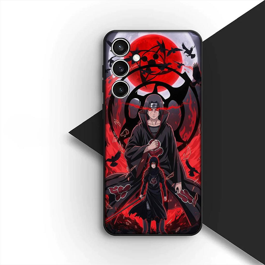 Narutos Akatsuki Itachi Uchiha Silicone Cover for Apple iPhone 17 Pro XS Max Air XR 6 Plus X 5 + SE 2022 SE2 6+ Coque Phone Case