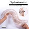Transparent Steel Wire PU Dust Collection Hose