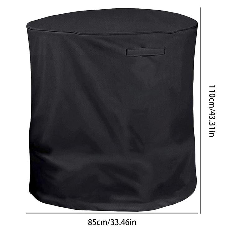 Outdoor Leaves Mulcher Dustproof Cover Reusable Waterproof Wood Chipper Cover Safety Protection Cover for Wood Chipper Shredder