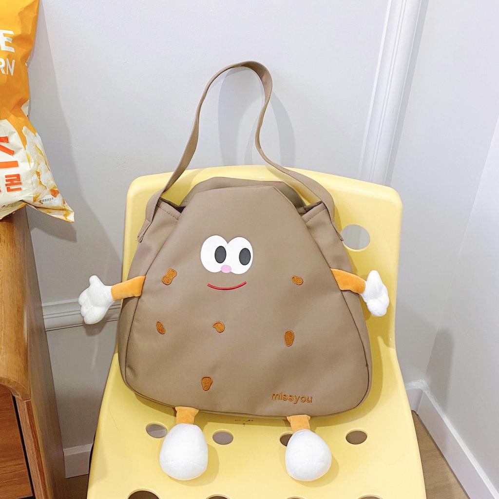 Korean Version of High-value Student Going Out Girl Portable Shoulder Bag Cute 2025 Versatile Bag