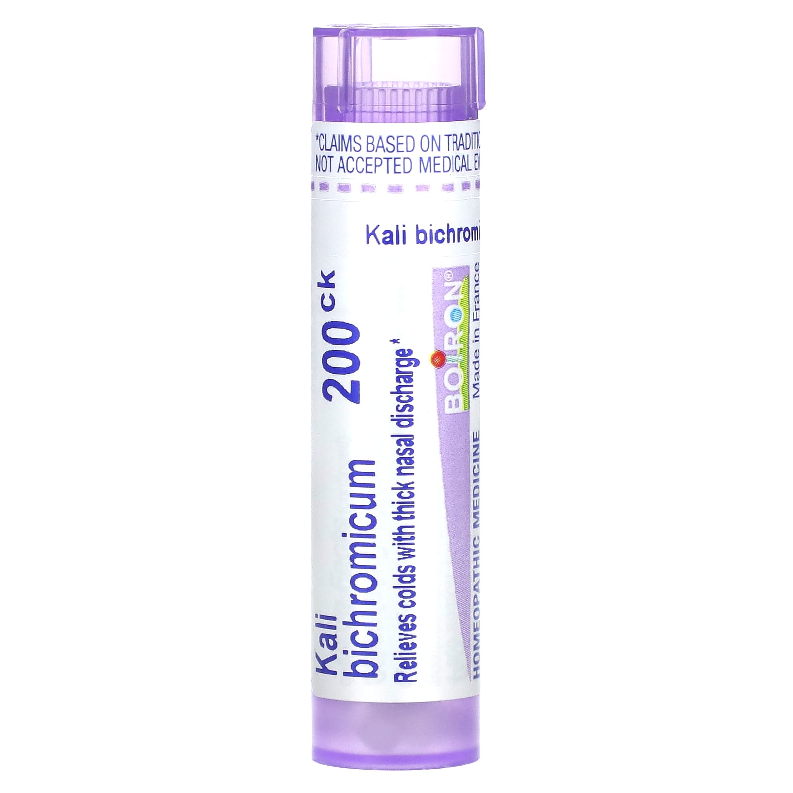 

Kali Bichromicum, 200Ck, Cold Relief, Approximately 80 Pellets