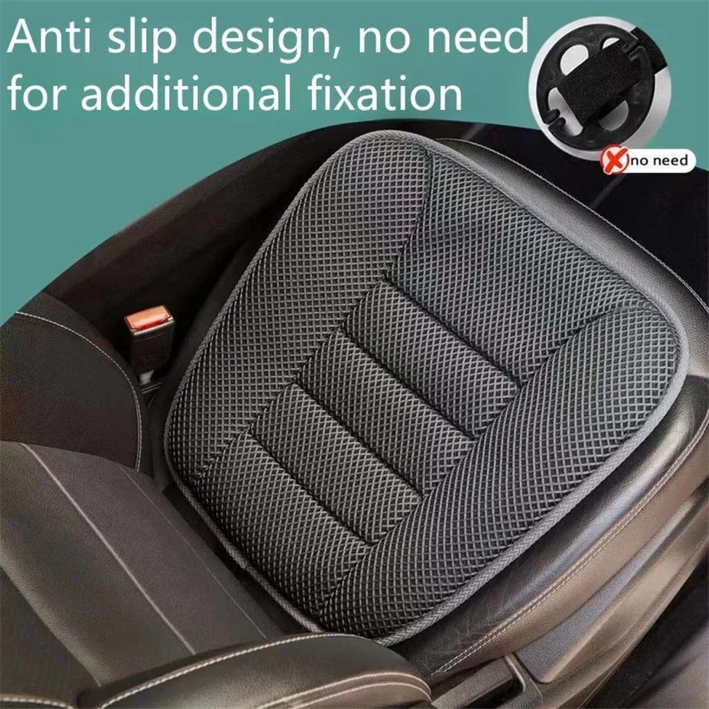 Breathable and Cool Car Seat Cushion 3D Air Mesh Non-Slip Comfortable Polyester Seat Protector Car Universal Breathable Cushion