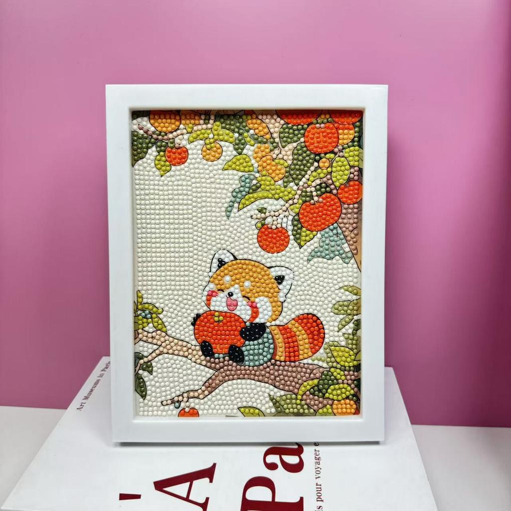 Children'S Diamond Painting Framed Handmade Diy Material Bag Sanrio Diamond Paste Painting Concentration Toy