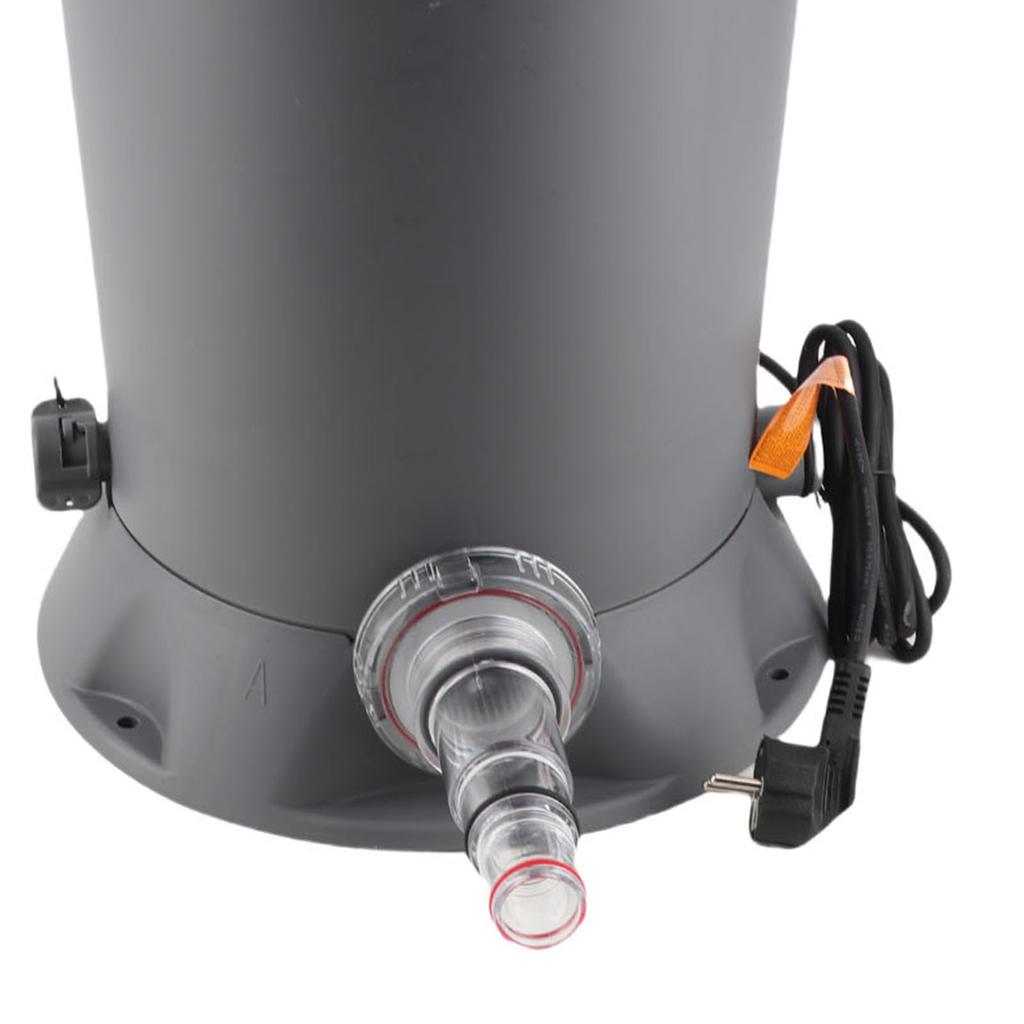 800 Gallon Sand Filter Pump 60W Pool Cartridge Filter Pump AC for 1100L To 18100L Swimming Pools