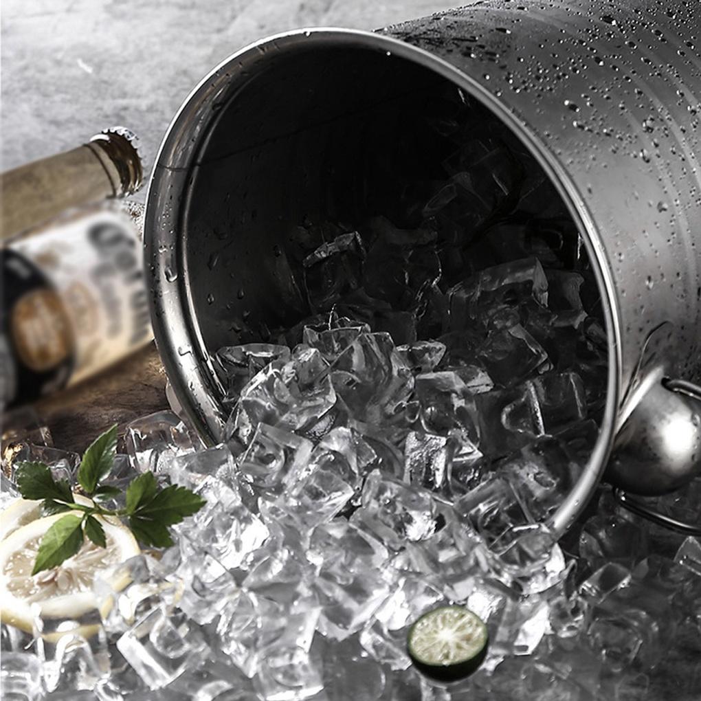 Stainless Steel Ice Bucket (5L) Wine Cooler Champagne Ice Bucket