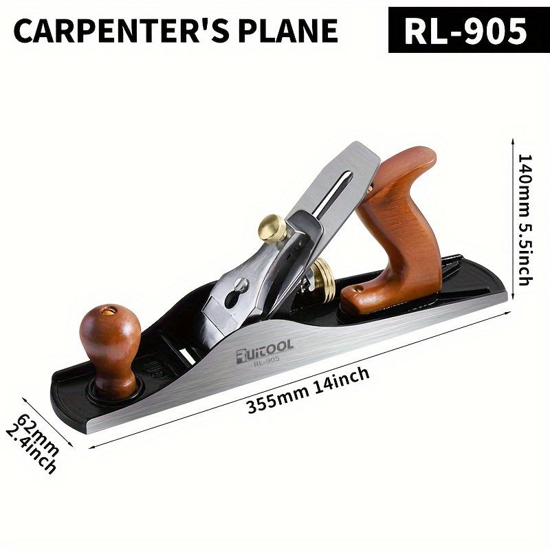 

Острый ручной рубанок для деревообработки: точная отделка, регулируемые, острые лезвия, обрезка углов поверхности и снятие фасок - металлические и деревянные конструкции 1 14 inch hand planer RL-905