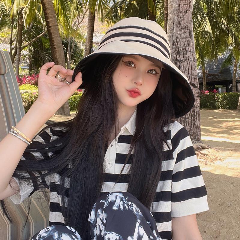 Summer Stylish Sun Protection Hat Women Korean Fashion Versatile Younger Look