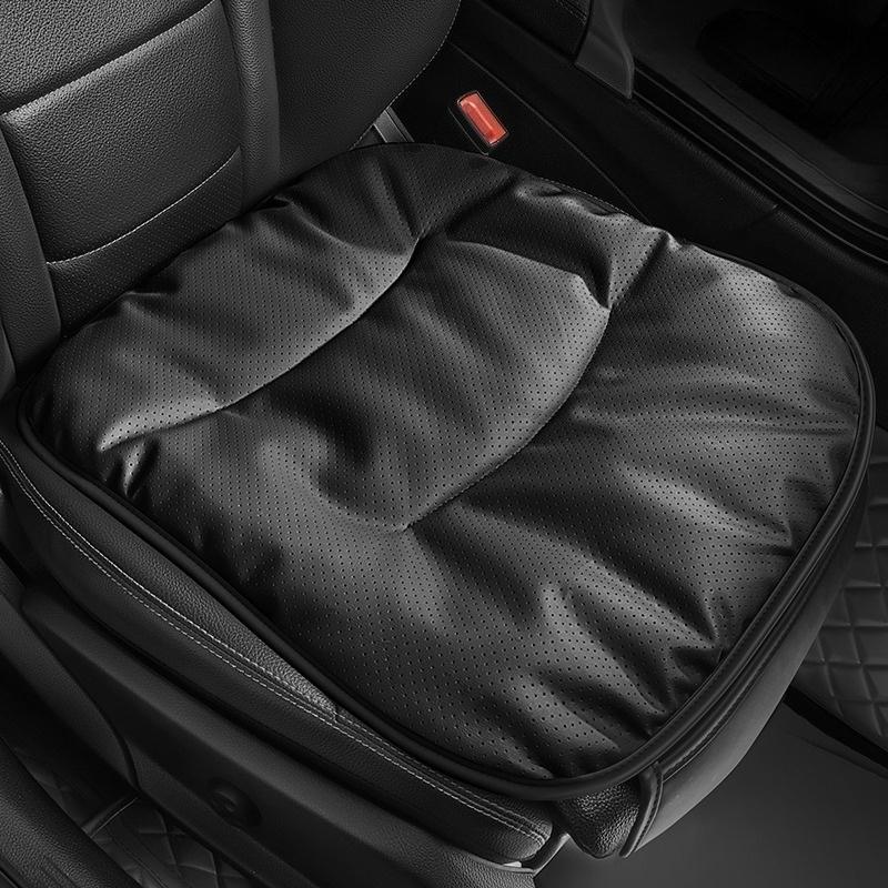 Premium Car seat cushion Luxury PU Leather Perforated Design Cloud Soft Sofa Comfort Sweat Absorbent Breathable Easy to install
