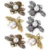 Brooch Pins Brooch Pins Honey Bee Shapes Multipurpose Decorative Pearl Pins for Clothes Shoes Bags Hair Accessories Decoration
