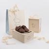 Agneau Baby Boy Flat Shoes Gift Box First Step Shoes Photoshoot Shoes Brown Cedar