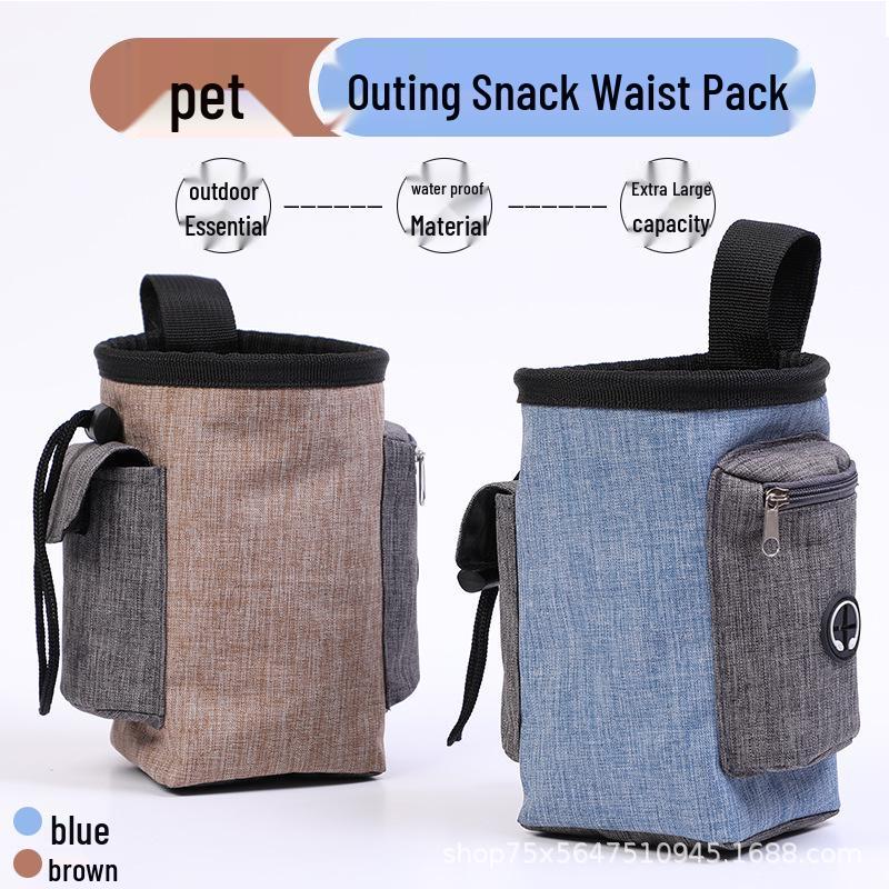 Portable Pet Training Waist Bag for Outdoor Use
