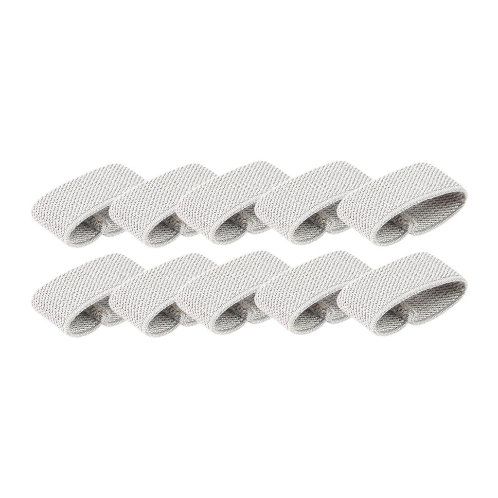 10 Stück Elastische Gürtelhalter Gurtbandhalter für Hosen Gürtelzubehör Gurtbandschlaufe Gürtelschlaufen Gürtelhalter Band Riemen Halter