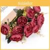 Peony Simulation Golden For Indoor Home Party Decoration Core Pack Peony Flower