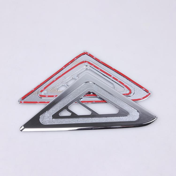 Electroplated Triangle Panel Decor for 2004 Refine/STAREX-ABS