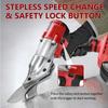 Cordless Electric Iron Scissors Brushless Metal Cutting Shear 360 Degree Pivoting Head for Milwaukee 18V Battery (No Battery)