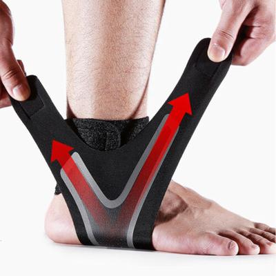 1 Adet Elastik Ayak Bileği Destek Kayışı Ayak Bileği Desteği Fitness Nefes Alabilir Sıkıştırma Burkulma Önleyici Ayak Koruma Bandajı Spor