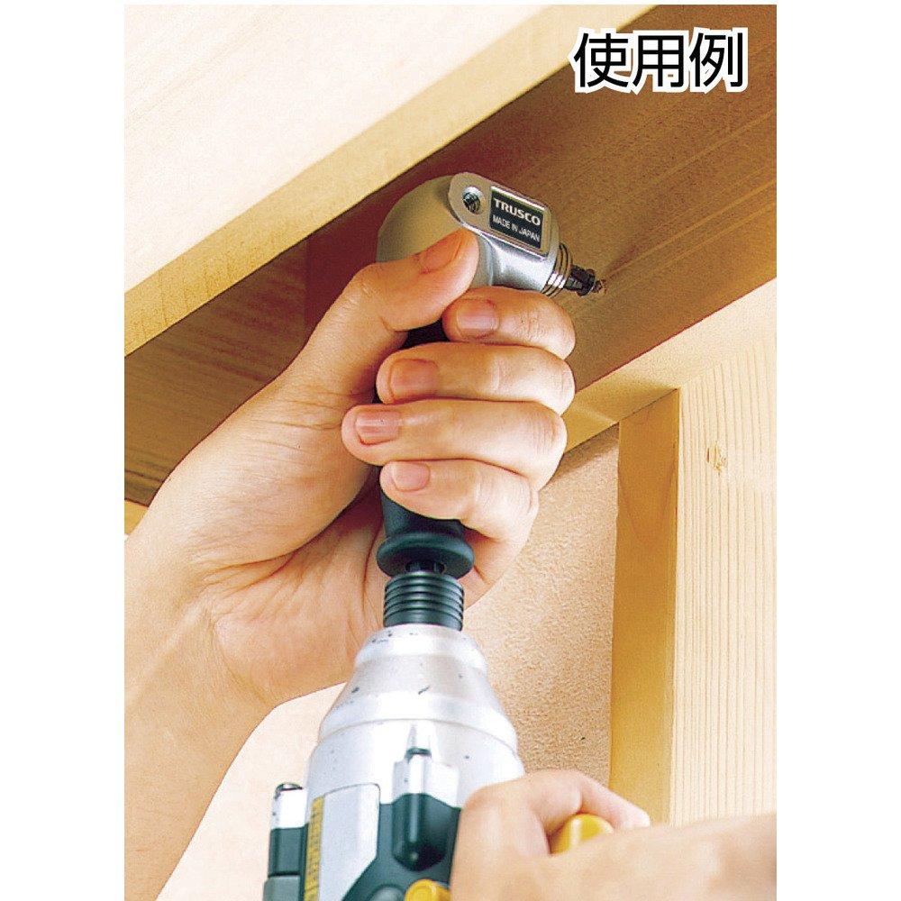 TRUSCO Super Slim Adapter for Electric L-Shaped Screwdrivers, TDA-570