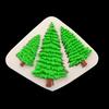 Cake Mold Non-stick No Odor Silicone Christmas Trees DIY Cake Decorating Mould for Kitchen Baking