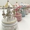 Music Box Carousel Birthday Cake & Christmas Decoration Gift