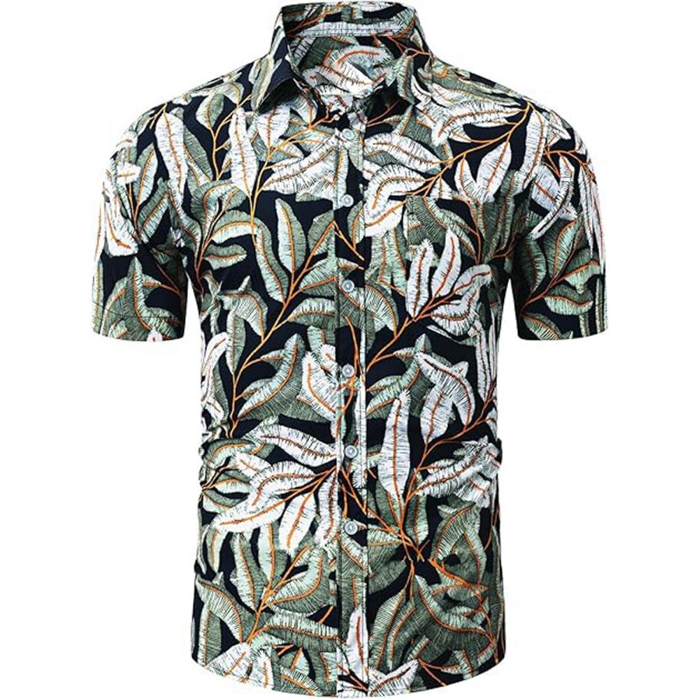 Outdoor Streetwear Men's Fashion Shirts Doodle Patterns Printed Men's Shirts Casual Daily Men's and Women's Shirt