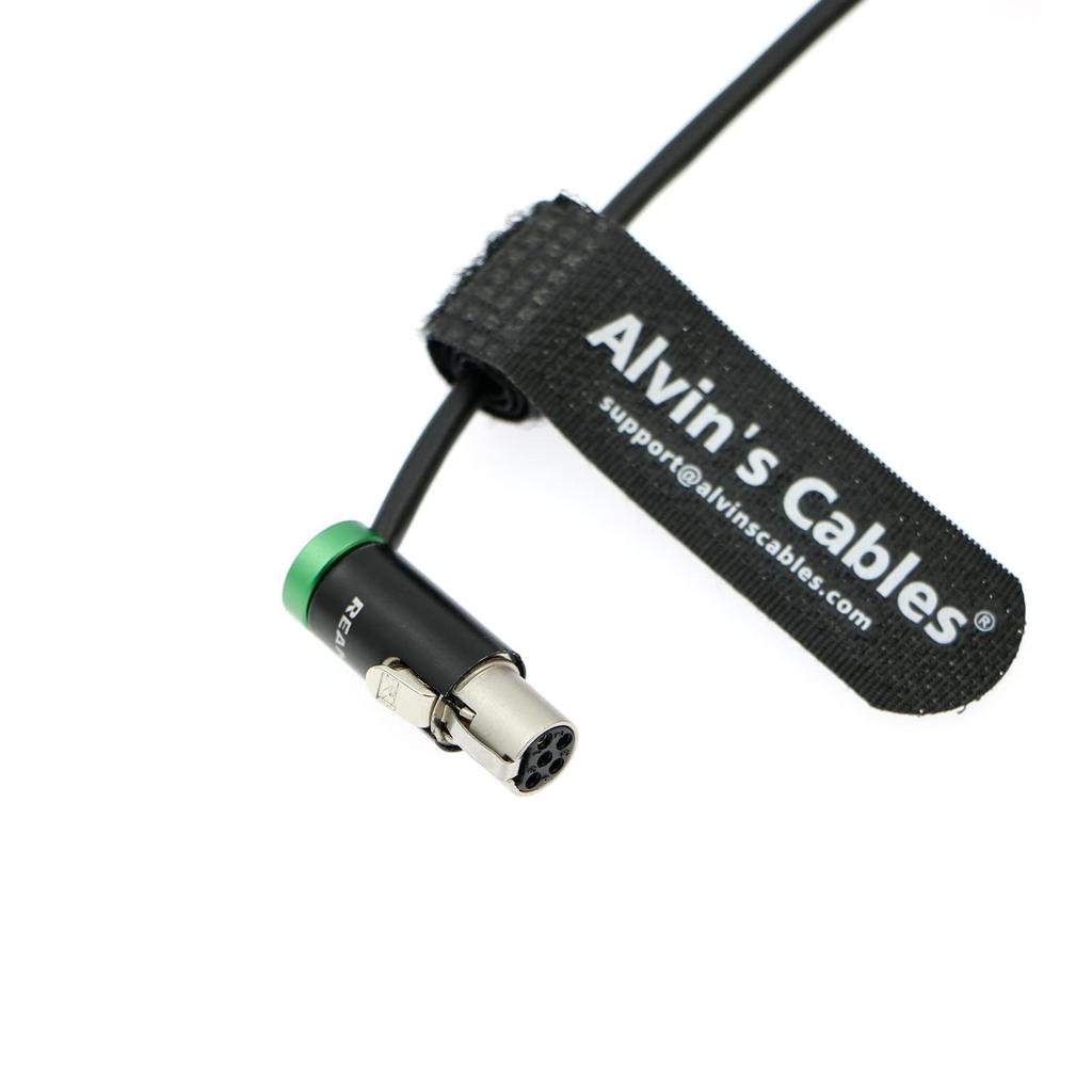 Alvin's Cables Low Profile TA5F To Dual LP XLR 3-Pin Male Audio Cable for Wisycom-MCR54  Lectrosonics-DCHR-Receiver LP Mini XLR 5-Pin Female To Two