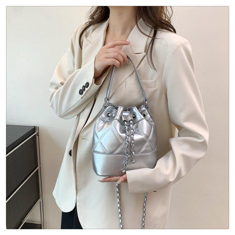 Luxusní kabelka se stahovací šňůrkou Značky Dámské kabelky Diamond Lattice Bag Crossbody Kabelka Designové tašky pro ženy 2023 Tote